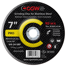 Grinding Discs for Stainless Steel